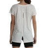 Camiseta +8000 LATAZ 071 Blanca Mujer Trekking
