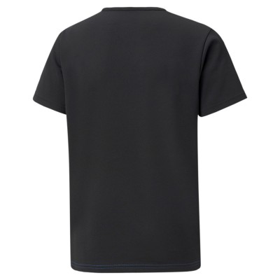 CAMISETA PUMA RISE Jerse-06 65752706 AZUL Y NEGRA HOMBRE MANGA CORTA