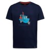 CAMISETA LA SPORTIVA APE F02643643 AZUL MARINO HOMBRE CASUAL ALGODON