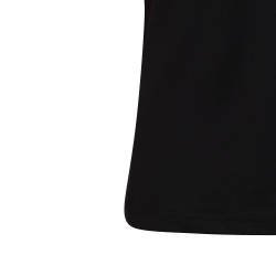 CAMISETA ADIDAS-G TR-ES 3S T-HR5772 NEGRA UNISEX TRANSPIRABLE