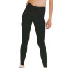 Malla pitillo Slim fit negra Frama negra mujer