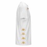 CAMISETA KAPPA-GIOVO-001 381P1EW-001 BLANCA HOMBRE MANGA CORTA