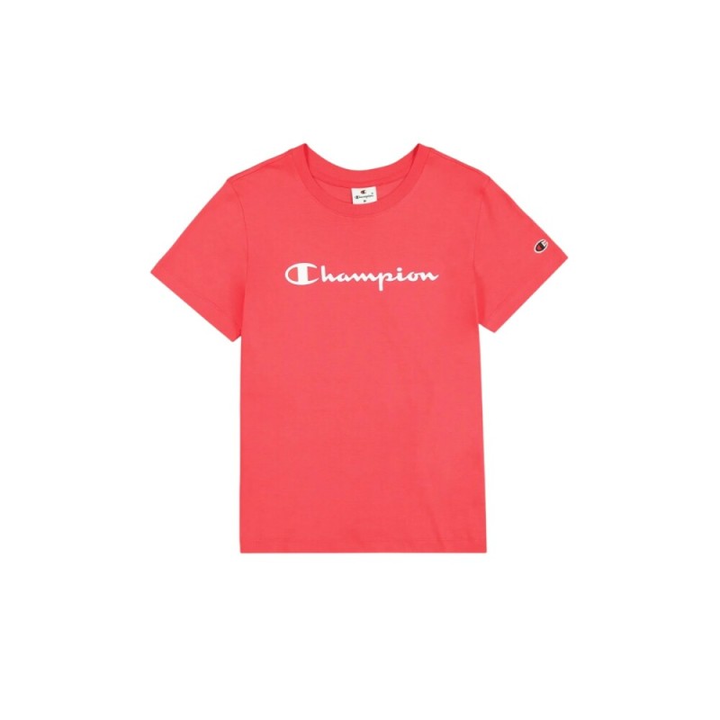 Camiseta rosa champion rosa mujer
