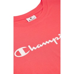 Camiseta rosa champion rosa mujer