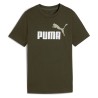 CAMISETA VERDE PUMA MANGA CORTA Essentials 2 Graphics Nº1 Logo GREEN  UNISEX JUNIOR  685778-70