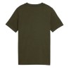 CAMISETA VERDE PUMA MANGA CORTA Essentials 2 Graphics Nº1 Logo GREEN  UNISEX JUNIOR  685778-70