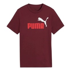 CAMISETA GRANATE PUMA ESS 2 COLOR Nº1 LOG. ruby ummer 685778-96