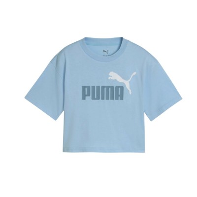 CAMISETA AZUL PUMA ESS 2 COLOR LOGO haute tropic JUNIOR 686071-48