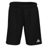 Bermuda Algodón Negra KAPPA BLIVE BLACK HOMBRE