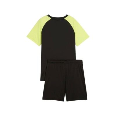 Conjunto negro-fluor Puma negro niño