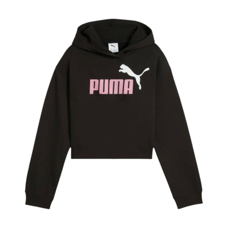 Sudadera negra PUMA ESS 2 COLOR Nº 1 LOGO HOODIE black 690717-51