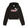 Sudadera negra PUMA ESS 2 COLOR Nº 1 LOGO HOODIE black 690717-51