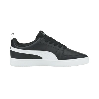 Zapatilla negra Puma Rickie Jr-NEGRO-BLANCO 384311-11