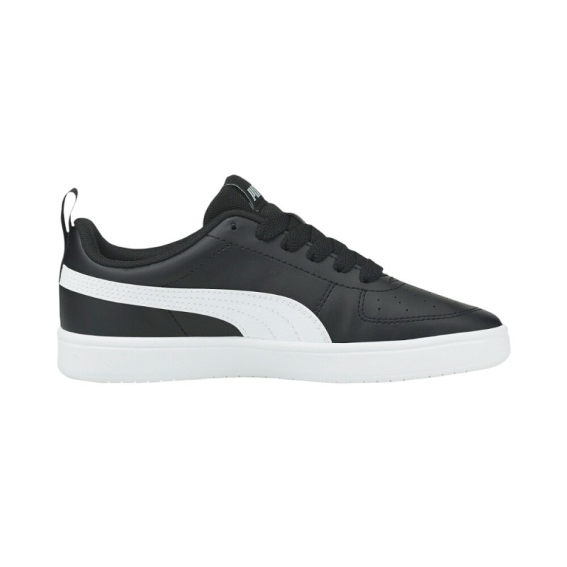 Zapatilla negra Puma Rickie Jr-NEGRO-BLANCO 384311-11