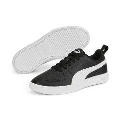 Zapatilla negra Puma Rickie Jr-NEGRO-BLANCO 384311-11